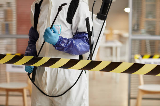 Professional Biohazard Cleanup technician working in Greenfield, MO